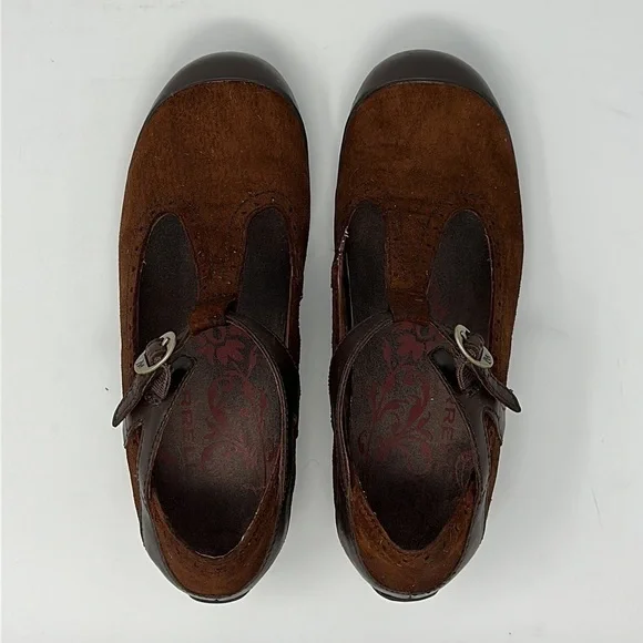 Merrell Dark Spice Plaza Strap Mary Jane Shoes Size 8 - Picture 4 of 10